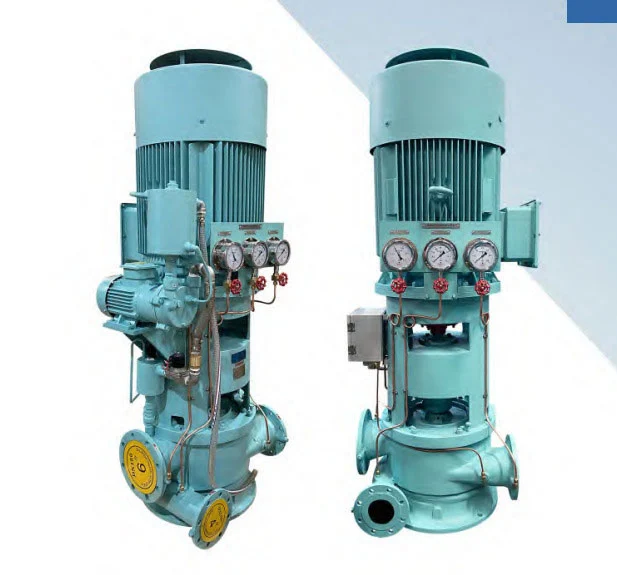 CLN Marine Vertical Double-Stage Double-Outlet Centrifugal Pump